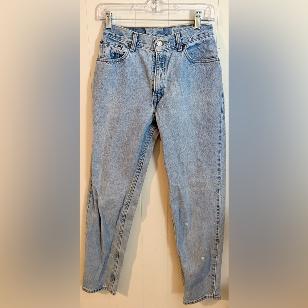 LEVIS 550 Relaxed Fit Light Wash Jeans, Size 6M